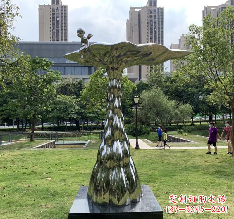 日照不锈钢现代水滴雕塑美轮美奂的艺术精品
