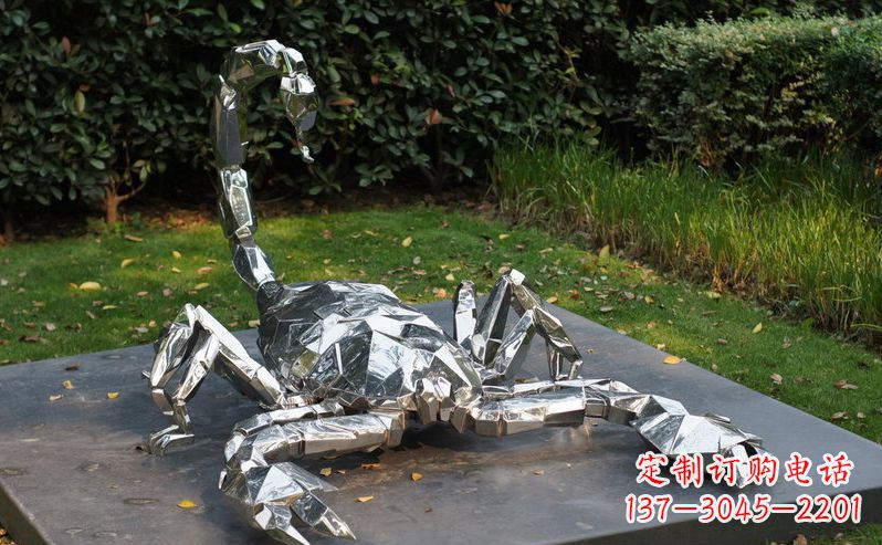 日照不锈钢蝎子雕塑