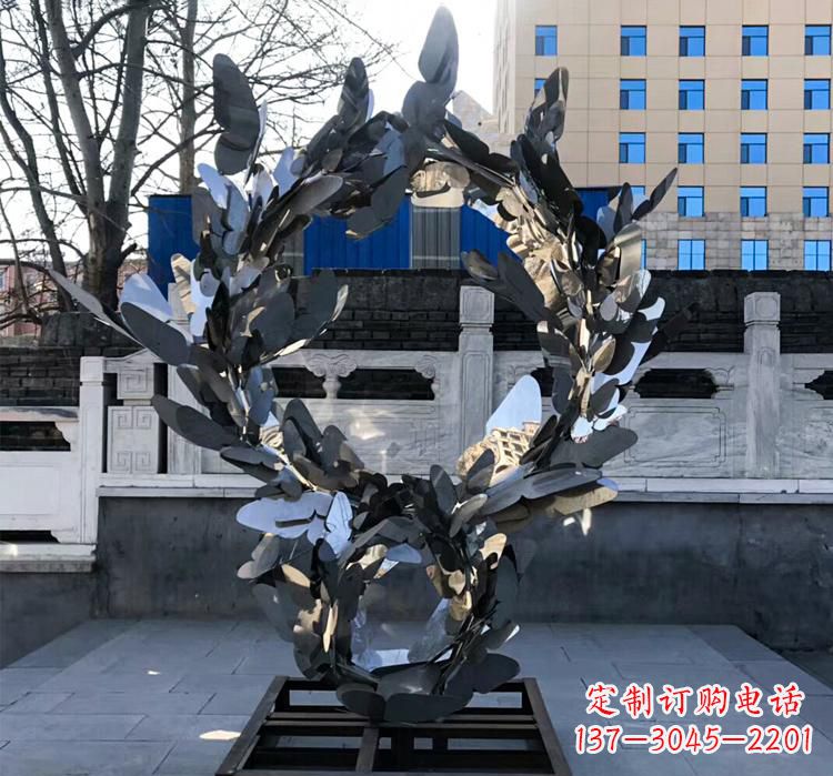 日照不锈钢蝴蝶之美——不锈钢艺术蝴蝶景观雕塑