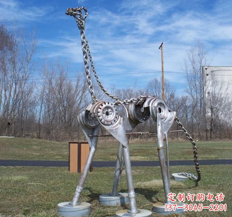 日照不锈钢恐龙雕塑集艺术与自然于一体