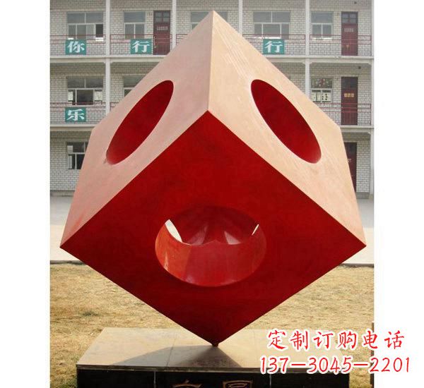 日照不锈钢魔方雕塑展现精致与艺术