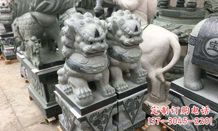 日照瑞士狮子门口雕塑