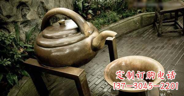日照茶壶雕塑——精致的艺术品