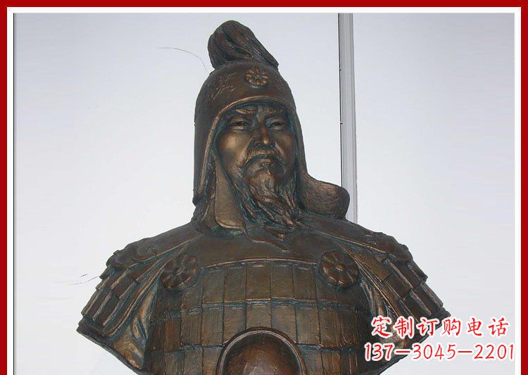 日照成吉思汗雕塑——经典经久不衰