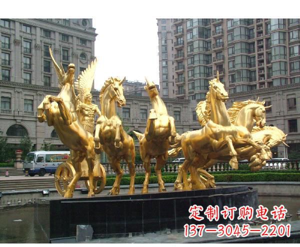 日照阿波罗的象征——青铜雕塑
