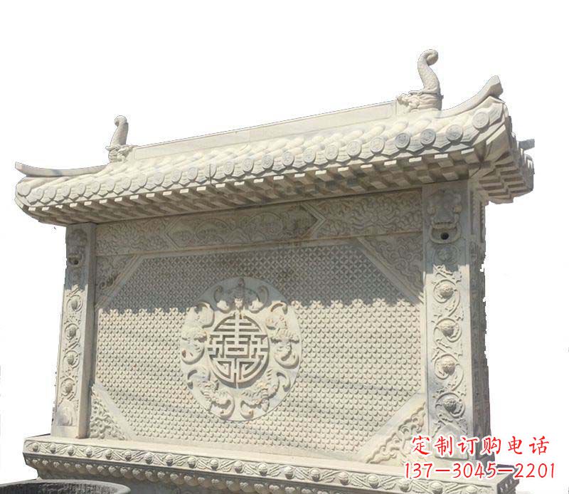 日照影壁雕塑美丽之艺术