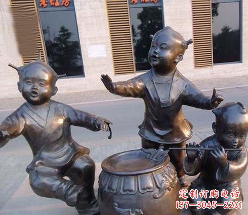 日照儿童铜雕——传承精神家园的艺术瑰宝