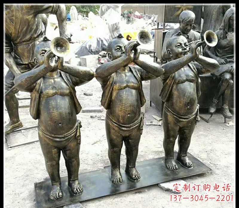 日照儿童雕塑弘扬传统文化
