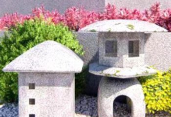 日照草坪大理石石灯雕塑的传统文化