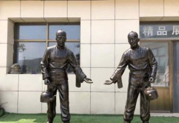 日照店小二雕塑——记茶馆民俗