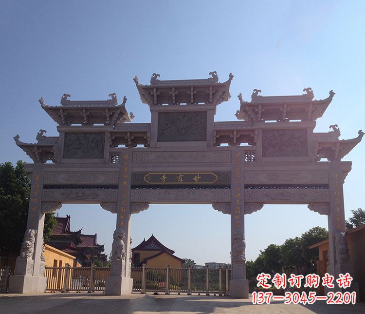 日照牌坊雕塑——传承民间艺术的精髓