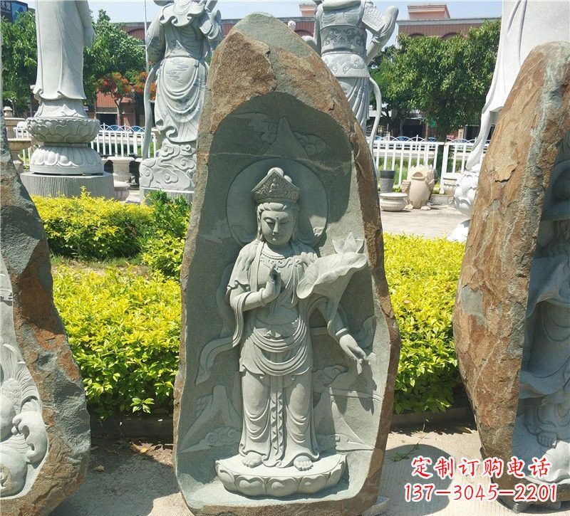 日照大理石观音像,以灵性铭刻记忆