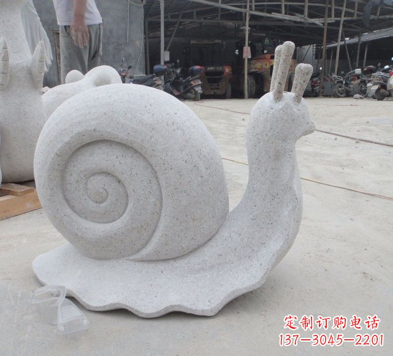日照大理石蜗牛雕塑