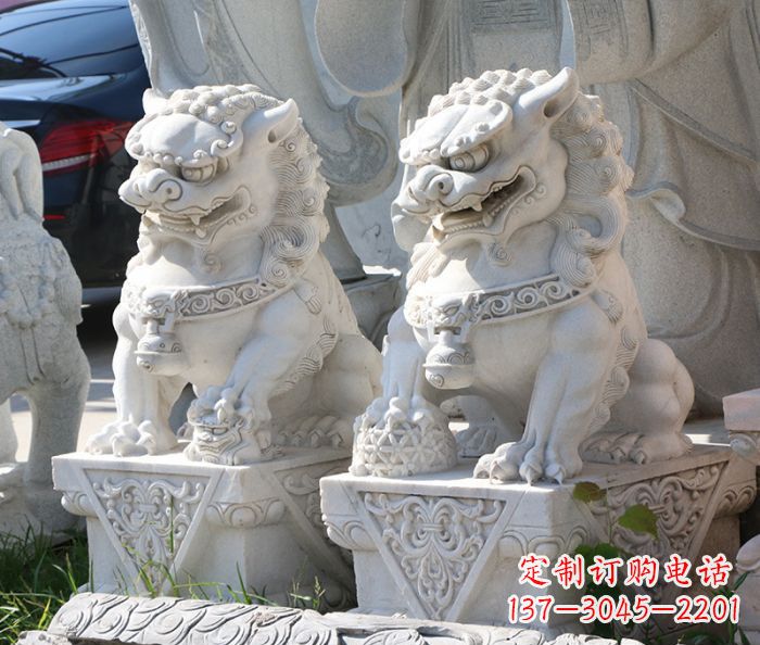 日照大理石狮子雕塑
