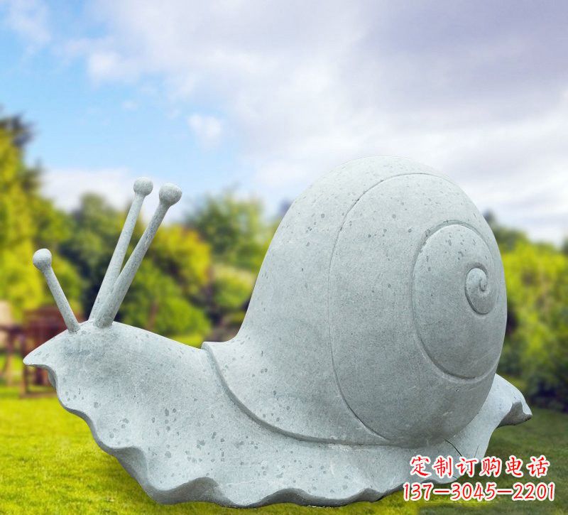 日照大理石蜗牛雕塑