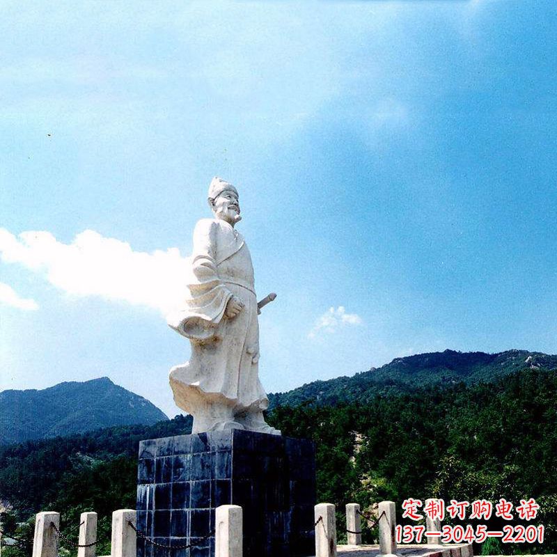 日照贵州中领雕塑-朱元璋石雕塑像