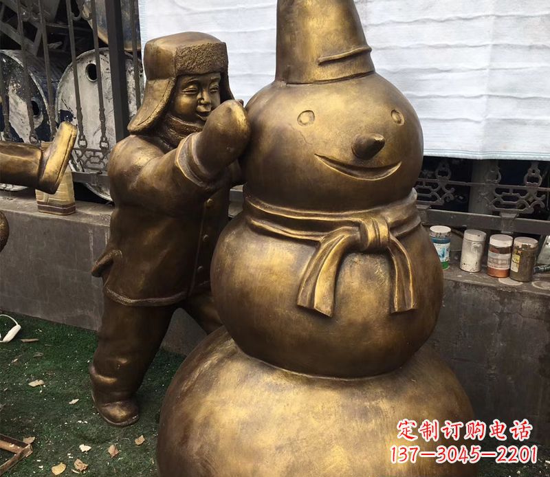 日照儿童铜雕精美礼品