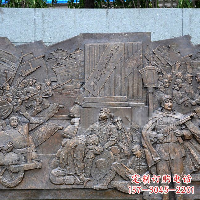 日照纪念红军革命人物雕塑