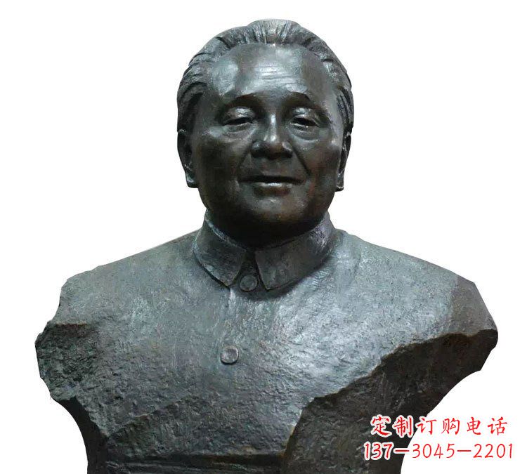 日照伟大领袖邓小平胸像铜雕