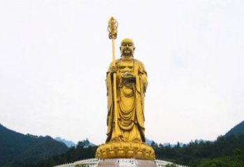 日照高端定制大型地藏菩萨铜雕