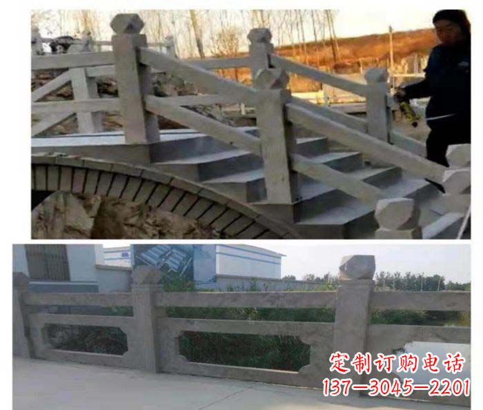 日照精美仿古栏杆雕塑
