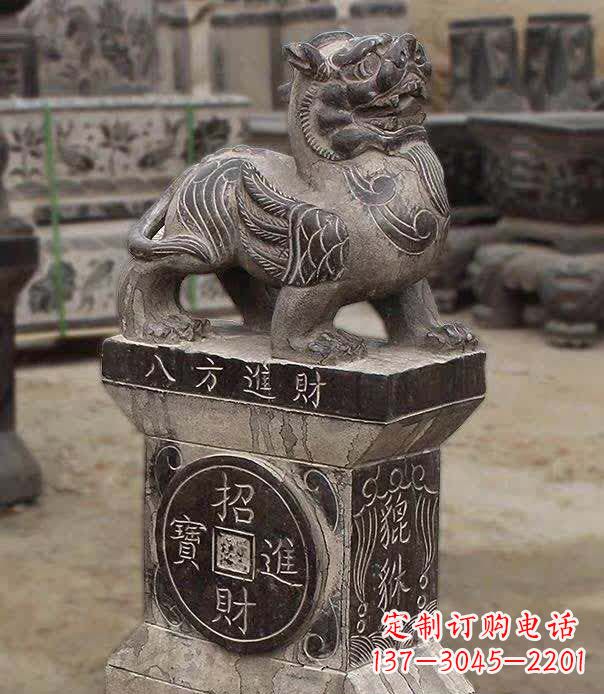 日照仿古石雕貔貅 雕塑,带您走进神秘的古代世界