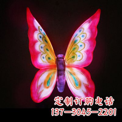 日照定制发光蝴蝶雕塑