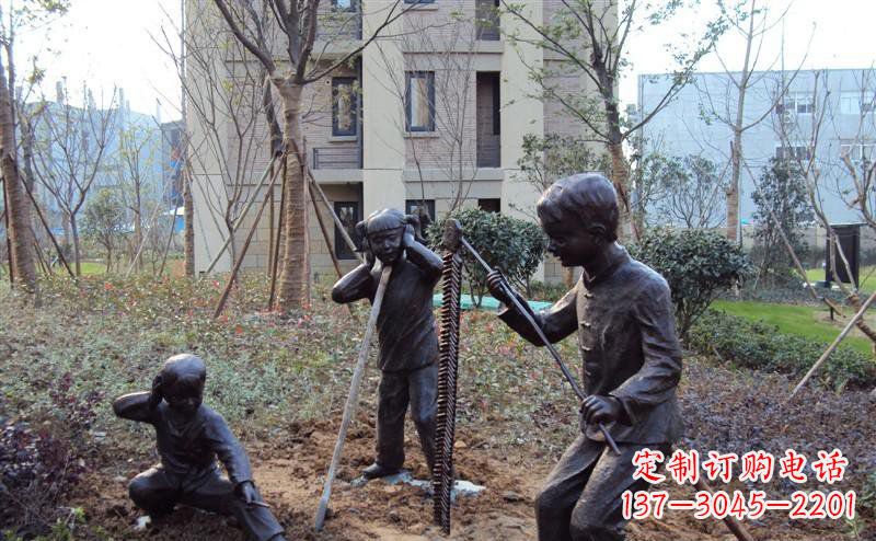 日照中领雕塑 | 为儿童景观带来美好的铜雕塑