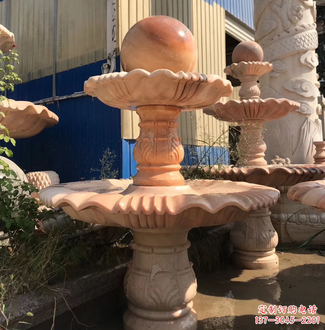 日照各类石雕风水球