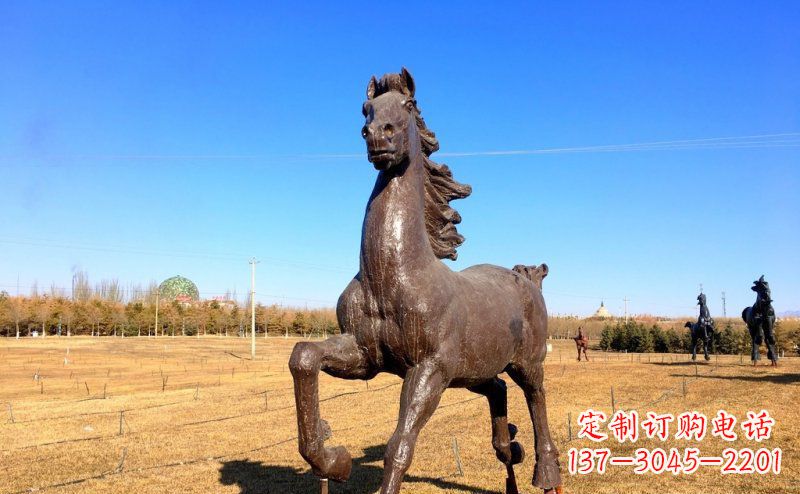 日照精美大型动物雕塑