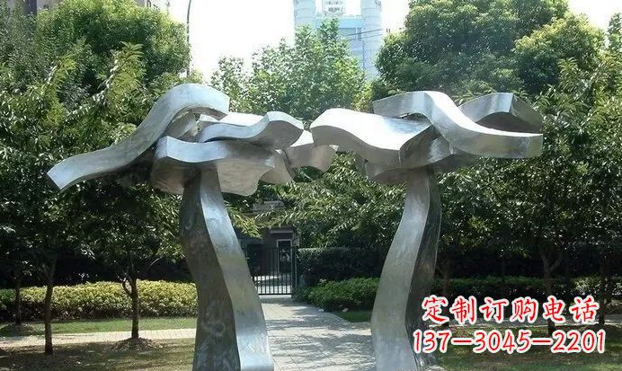 日照不锈钢拱门定制雕塑