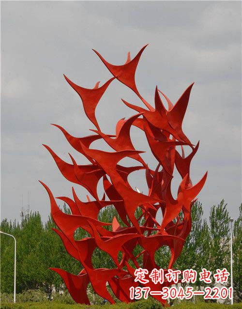 日照不锈钢天鹅雕塑,唤醒公园景观