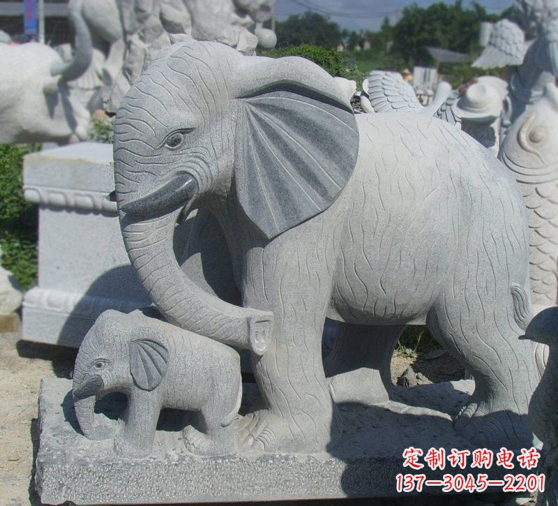 日照雕塑艺术大象雕塑