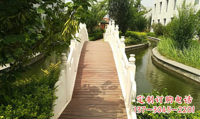 日照汉白玉石拱桥雕塑