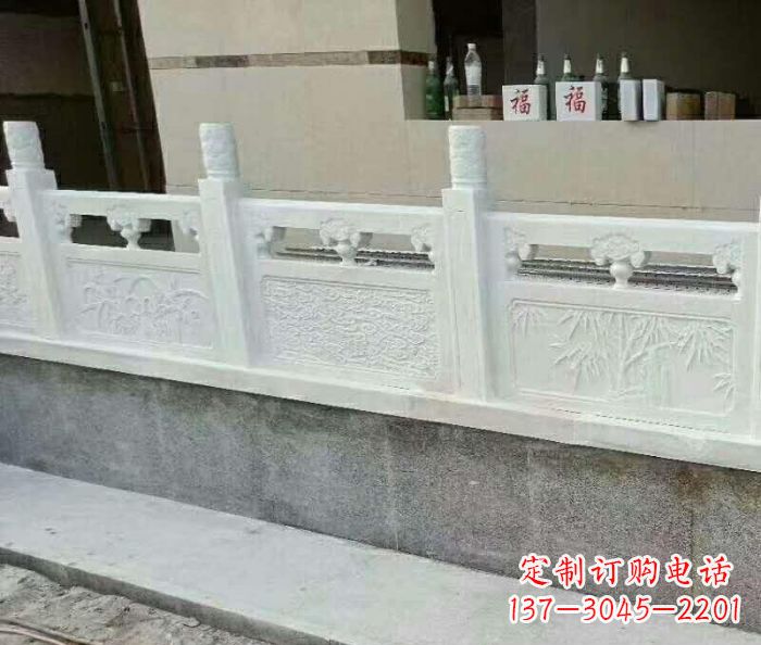 日照艺术大理石栏板石雕
