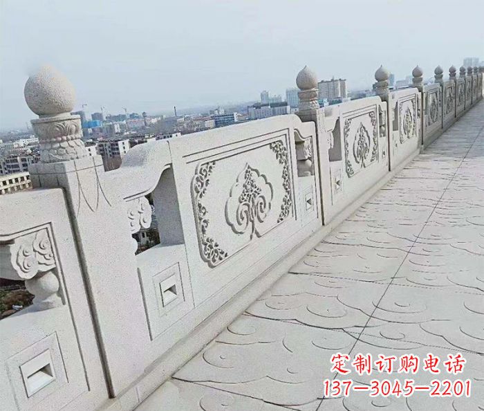 日照精美大理石栏板雕塑