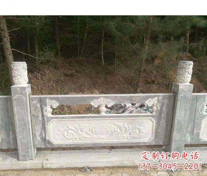 日照大理石栏板石雕艺术品