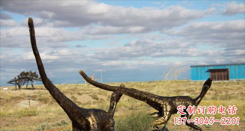 日照定制恐龙动物铜雕