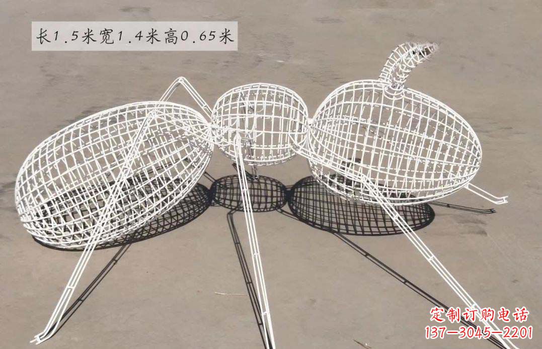 日照美轮美奂的蚂蚁镂空雕塑