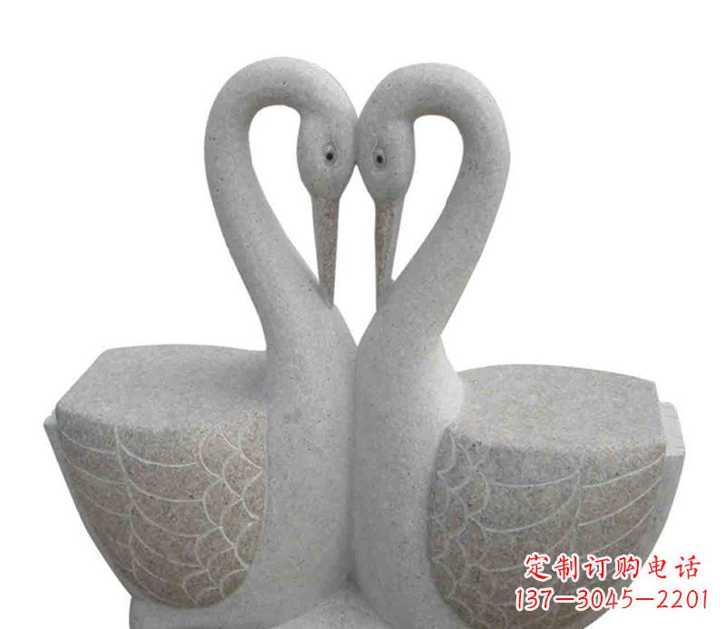 日照艺术级天鹅石雕