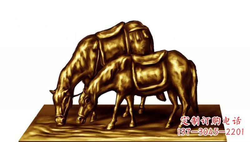 日照中领雕塑精美铜制动物雕塑