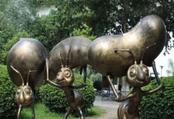 日照雕刻精灵——蚂蚁铜雕