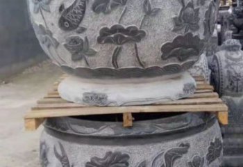 日照精致的石头水缸雕塑，为您的公园小区增添美丽色彩
