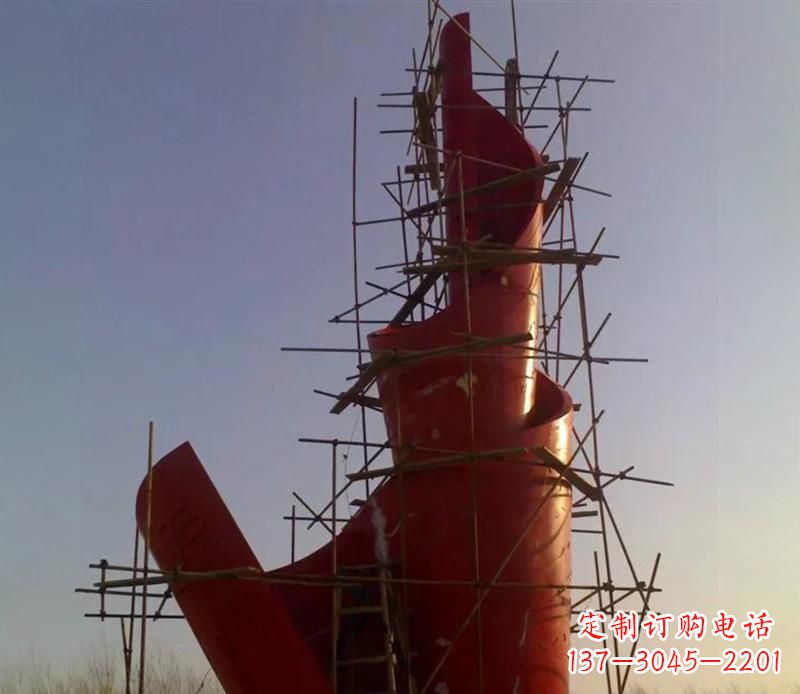 日照广场不锈钢火炬景观雕塑