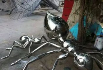 日照中领雕塑|不锈钢蚂蚁雕塑