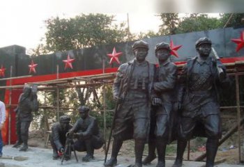 日照定制红军雕塑，标志着嘉年华的荣耀