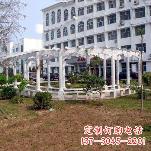 日照汉白玉欧式石雕花架