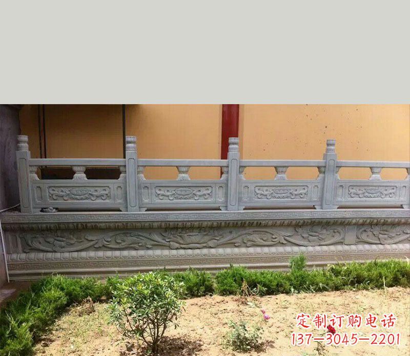 日照尊贵而古典的大理石栏板雕塑