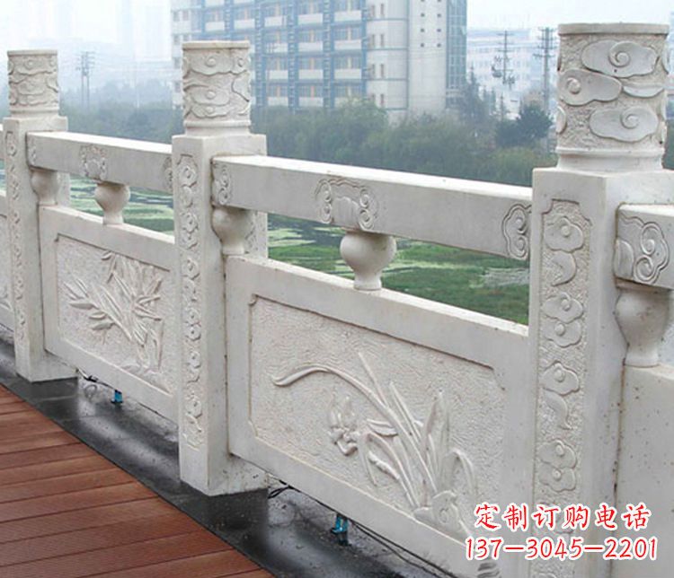 日照精巧雕刻,优质大理石栏板石雕