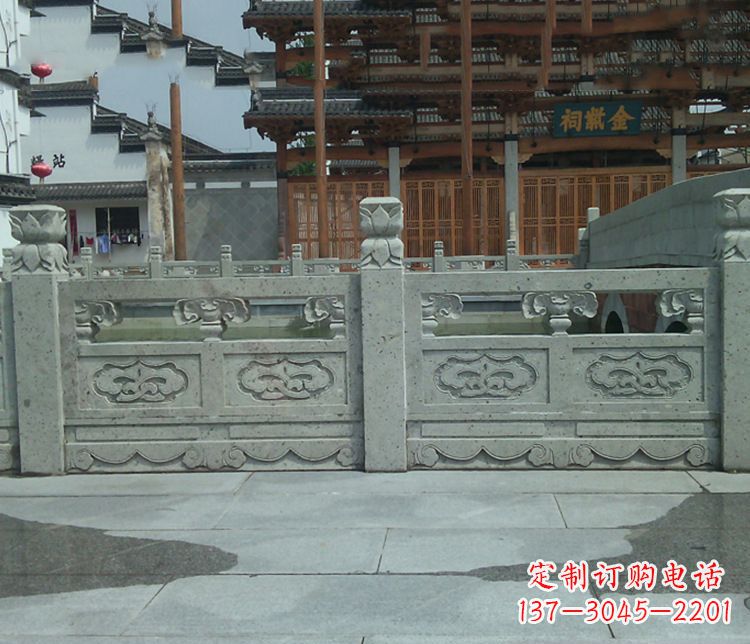 日照欣赏大理石栏板雕塑